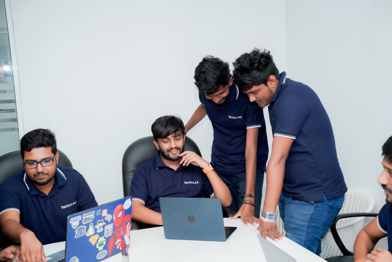 Team collaborating