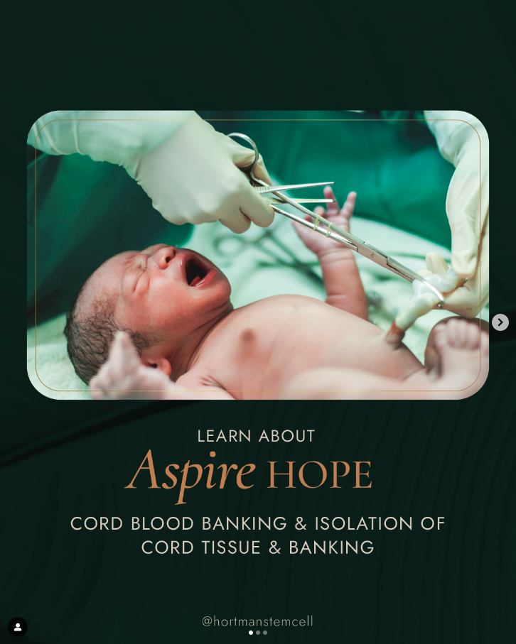Aspire Hope — cord tissue banking campaign